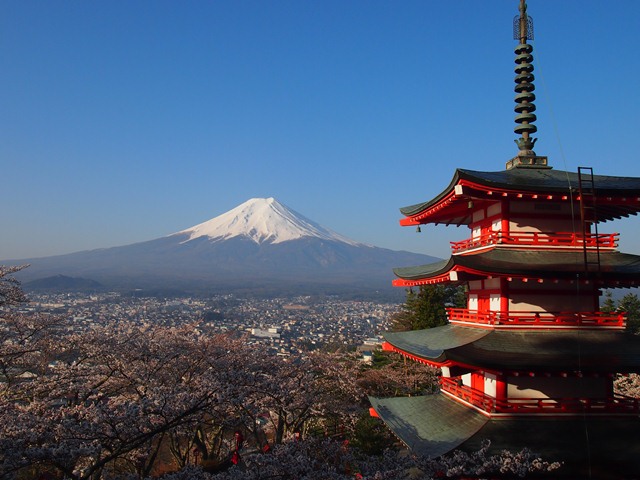 Volcanes y Montañas Sagradas de Japón y Corea